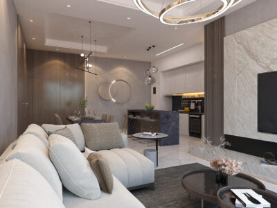 Modern 2 Bedroom Apartment Livadia Near Pool and Gym