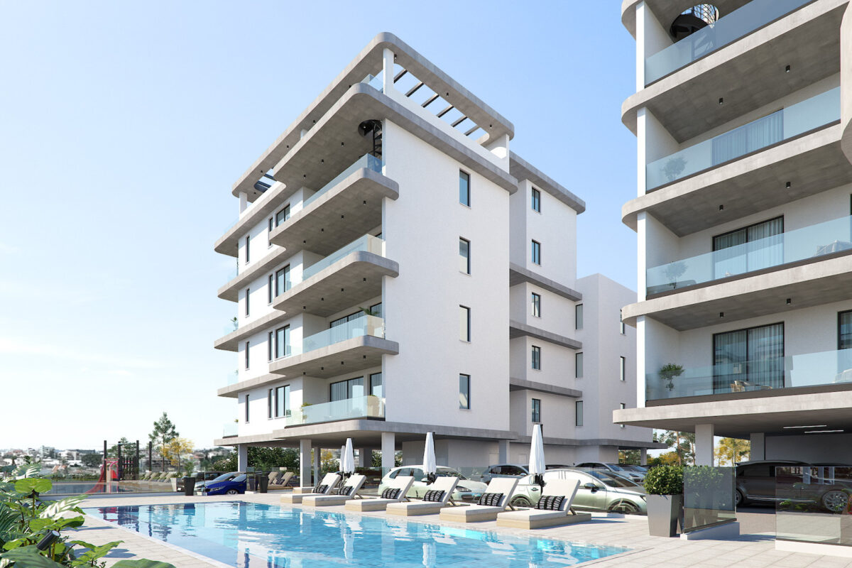 Modern 2 Bedroom Apartment Livadia Near Pool and Gym