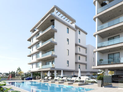 Modern 2 Bedroom Apartment Livadia Near Pool and Gym
