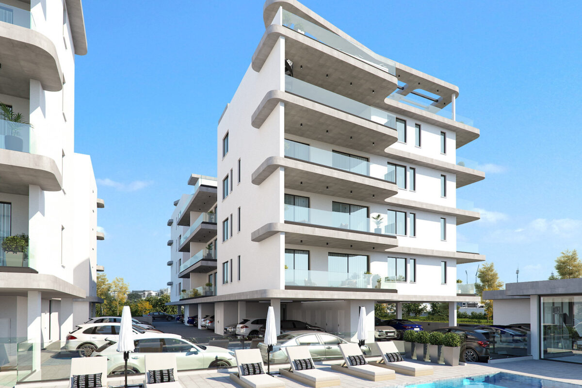 Modern 2 Bedroom Apartment Livadia Near Pool and Gym