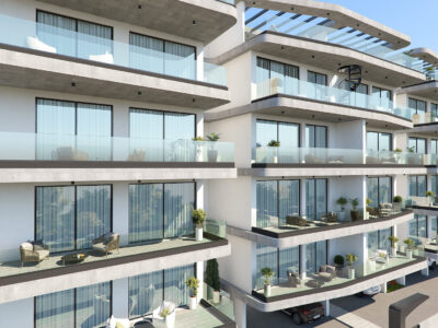 Modern 2 Bedroom Apartment Livadia Near Pool and Gym