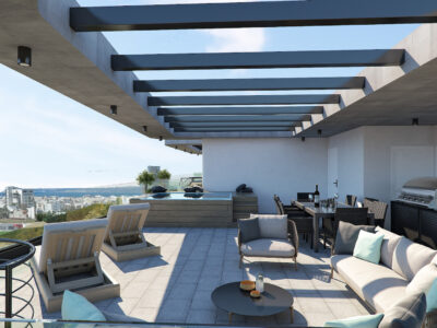 Modern 2 Bedroom Apartment Livadia Near Pool and Gym