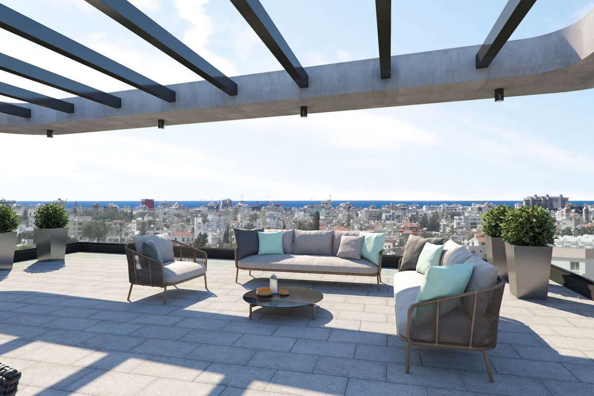 Modern 2 Bedroom Apartment Livadia Near Pool and Gym