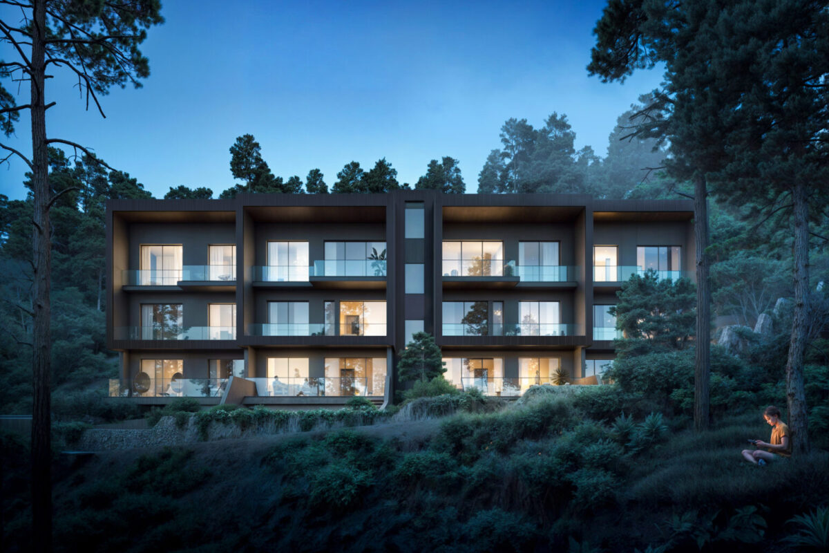 Modern Complex Studio Apartment