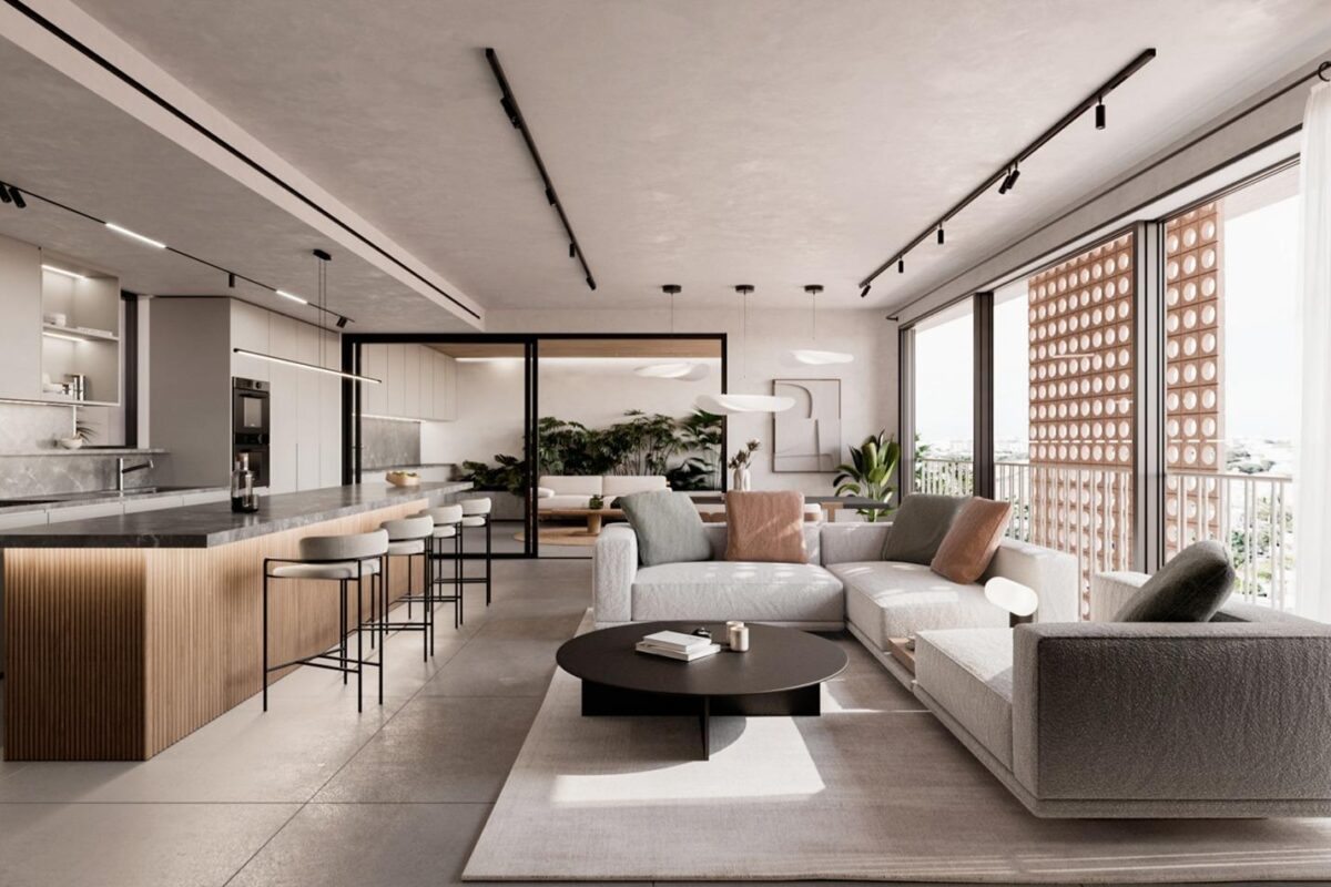 Luxury 3 Bedroom Duplex Apartment in Paphos Old Town