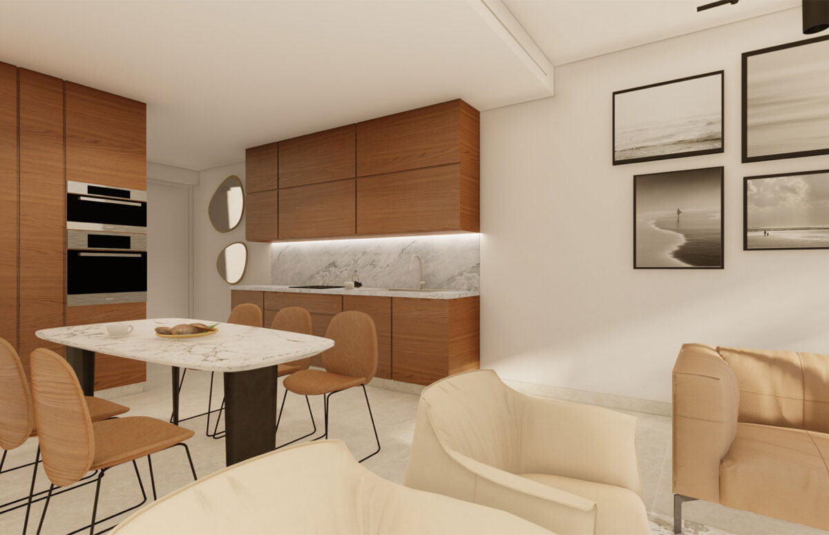 Modern 1 Bedroom Apartment
