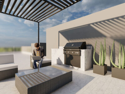 Modern 2 Bedroom Apartment with Roof Garden