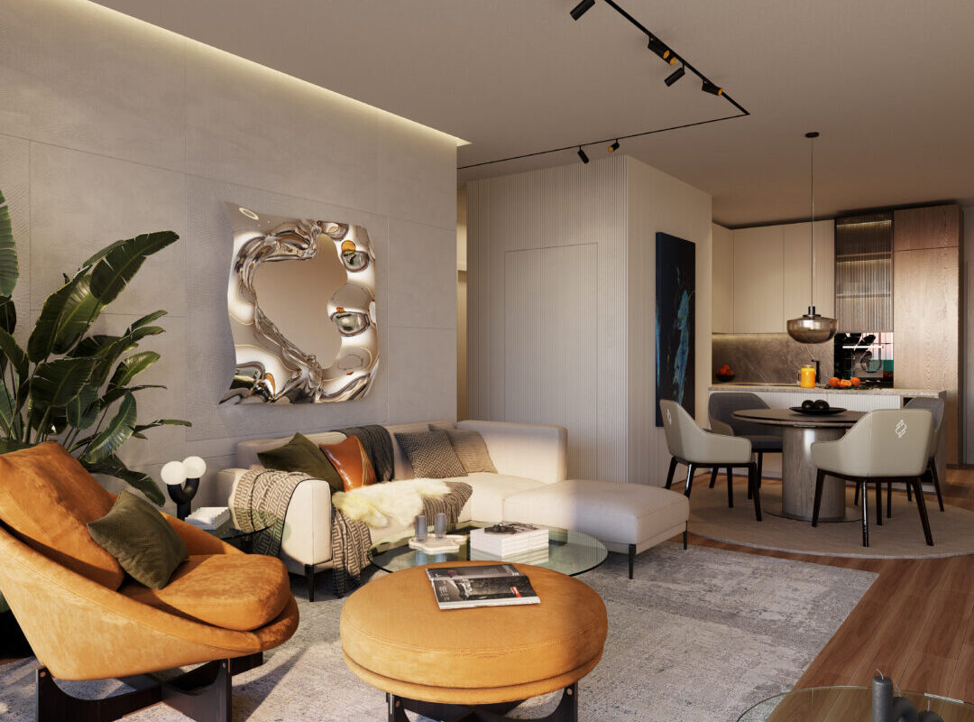 Modern 1 Bedroom City Center Apartment