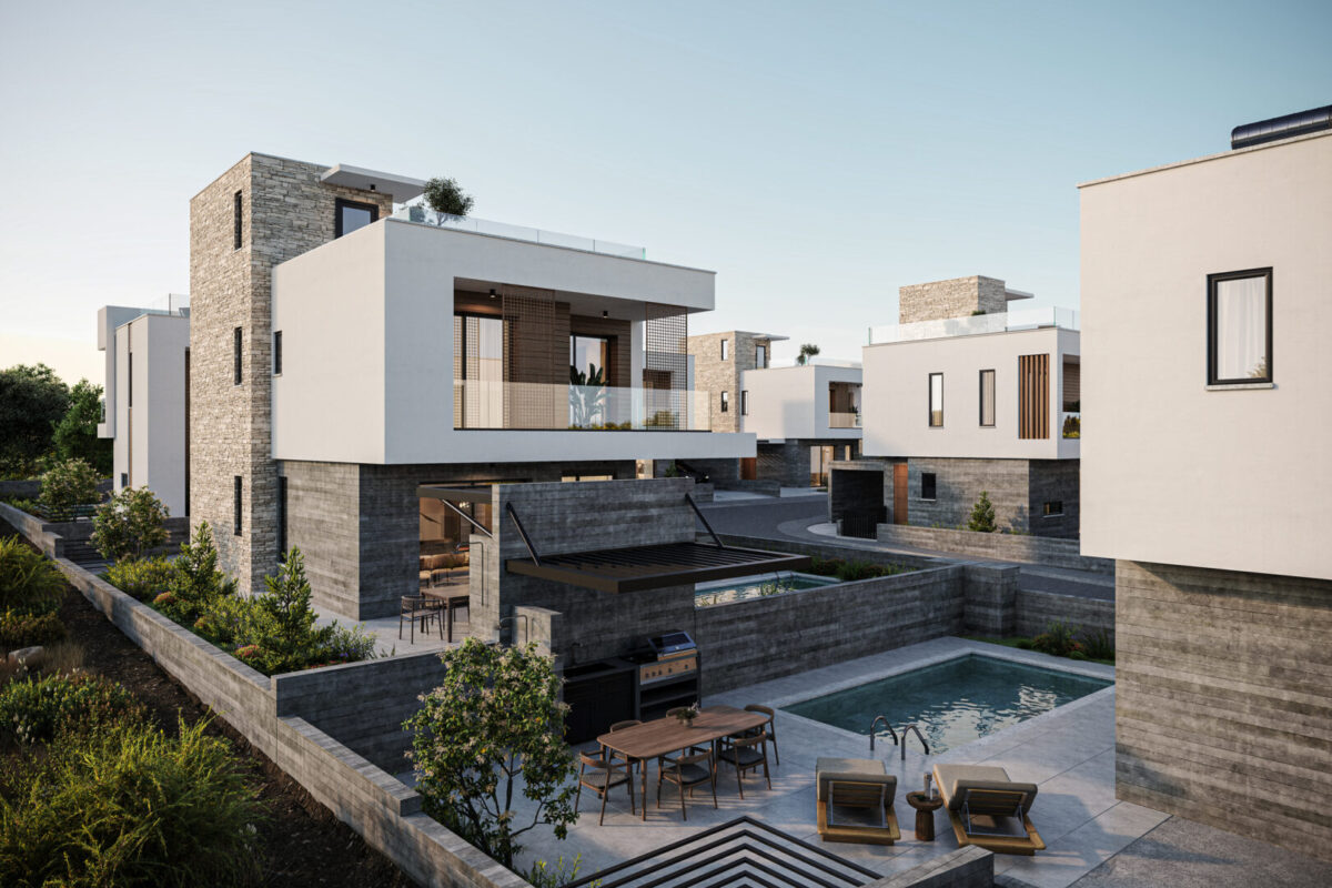 Modern 3 Bedroom Luxury Villa with Sea Views and Private Roof Garden