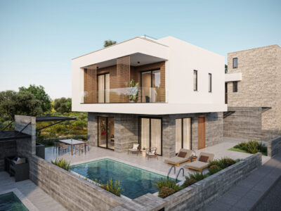 Modern 3 Bedroom Luxury Villa with Sea Views and Private Roof Garden