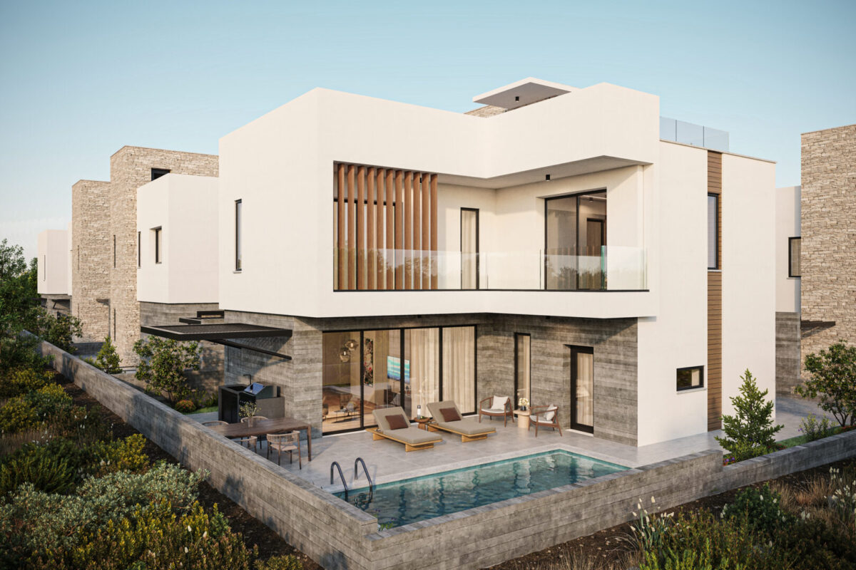 Modern 3 Bedroom Luxury Villa with Sea Views and Private Roof Garden