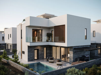 Modern 3 Bedroom Luxury Villa with Sea Views and Private Roof Garden