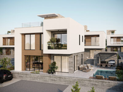 Modern 3 Bedroom Luxury Villa with Sea Views and Private Roof Garden