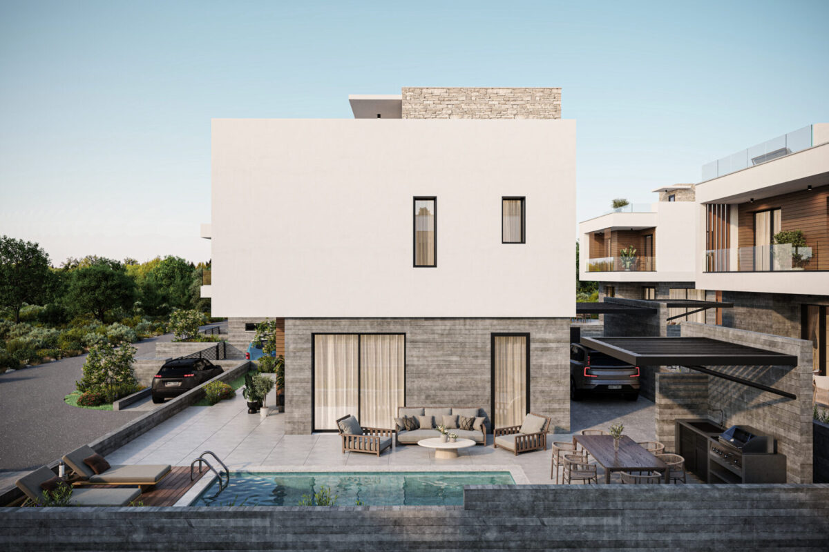 Modern 3 Bedroom Luxury Villa with Sea Views and Private Roof Garden