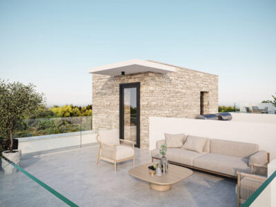 Modern 3 Bedroom Luxury Villa with Sea Views and Private Roof Garden