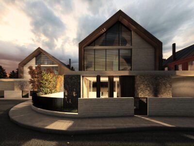 Modern Alpine-Style 3 Bedroom Detached House with Mountain Views