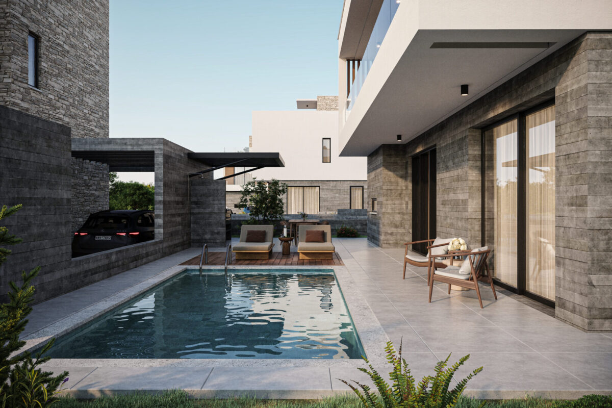 Modern 3 Bedroom Luxury Villa with Sea Views and Private Roof Garden