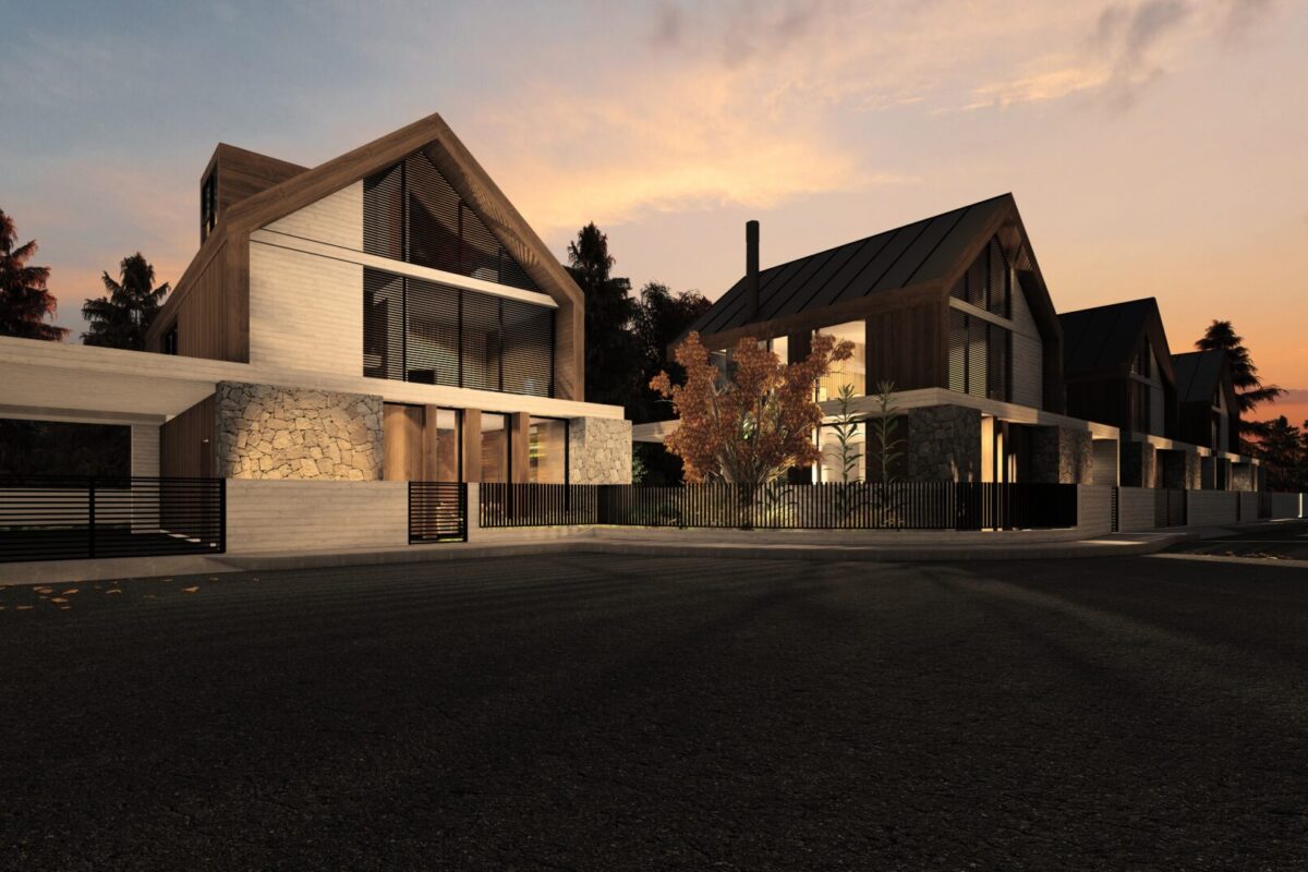 Modern Alpine-Style 3 Bedroom Detached House with Mountain Views