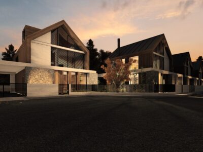 Modern Alpine-Style 3 Bedroom Detached House with Mountain Views