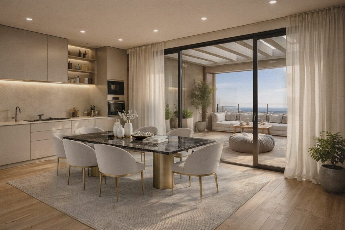 Modern 2 Bedroom Apartment with Roof Garden