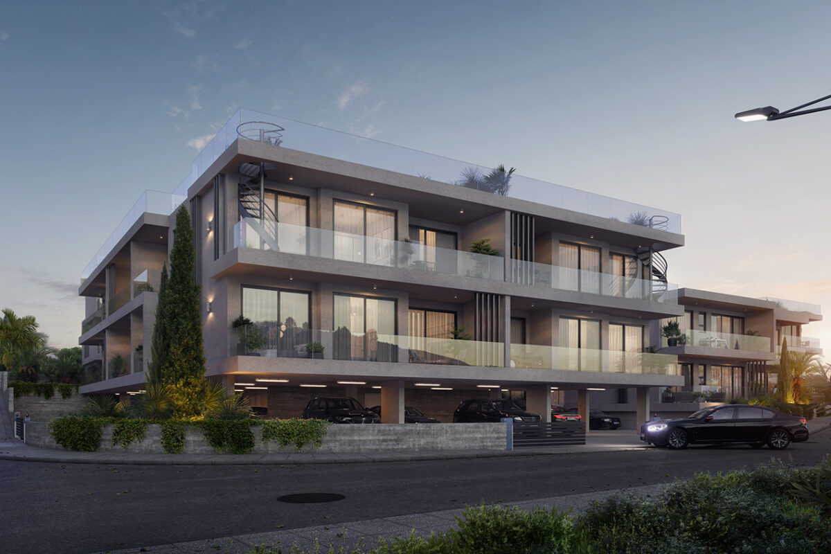 Modern 1 Bedroom Apartment with Communal Pool