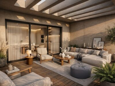 Modern 2 Bedroom Apartment with Roof Garden