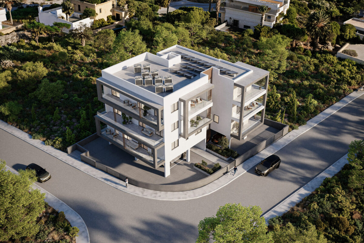 Modern 2 Bedroom Apartment with Large Covered Veranda