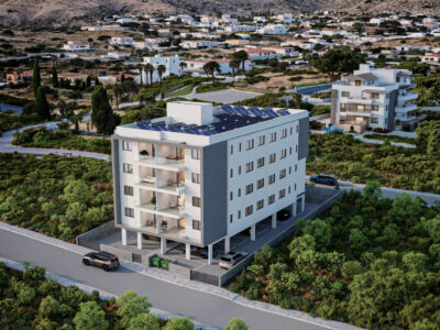 Modern 2 Bedroom Apartment with Covered Veranda in Paphos City Centre