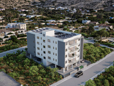 Modern 2 Bedroom Apartment with Covered Veranda in Paphos City Centre