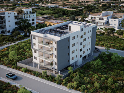 Modern 2 Bedroom Apartment with Covered Veranda in Paphos City Centre