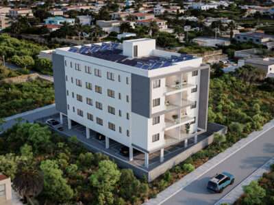 Modern 2 Bedroom Apartment with Covered Veranda in Paphos City Centre