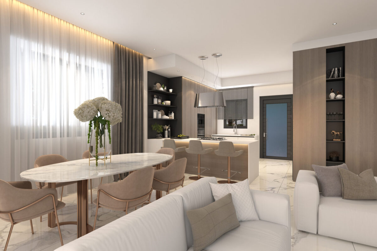 Modern Detached 3 Bedroom Villa in a Quiet Residential Setting