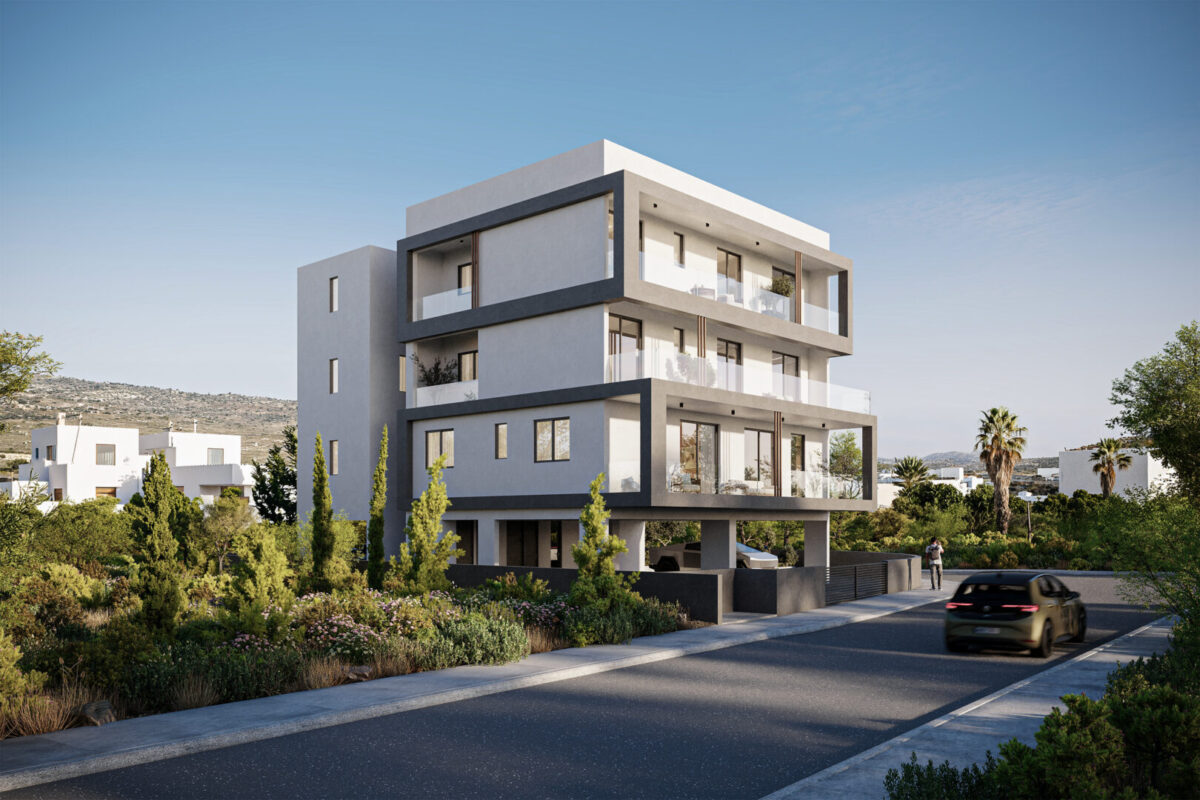 Modern 2 Bedroom Apartment with Large Covered Veranda