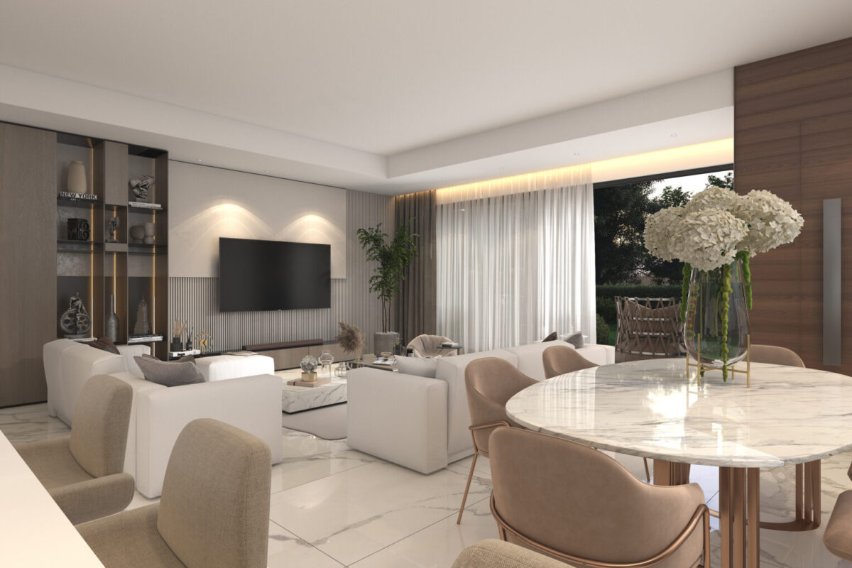 Modern Detached 3 Bedroom Villa in a Quiet Residential Setting