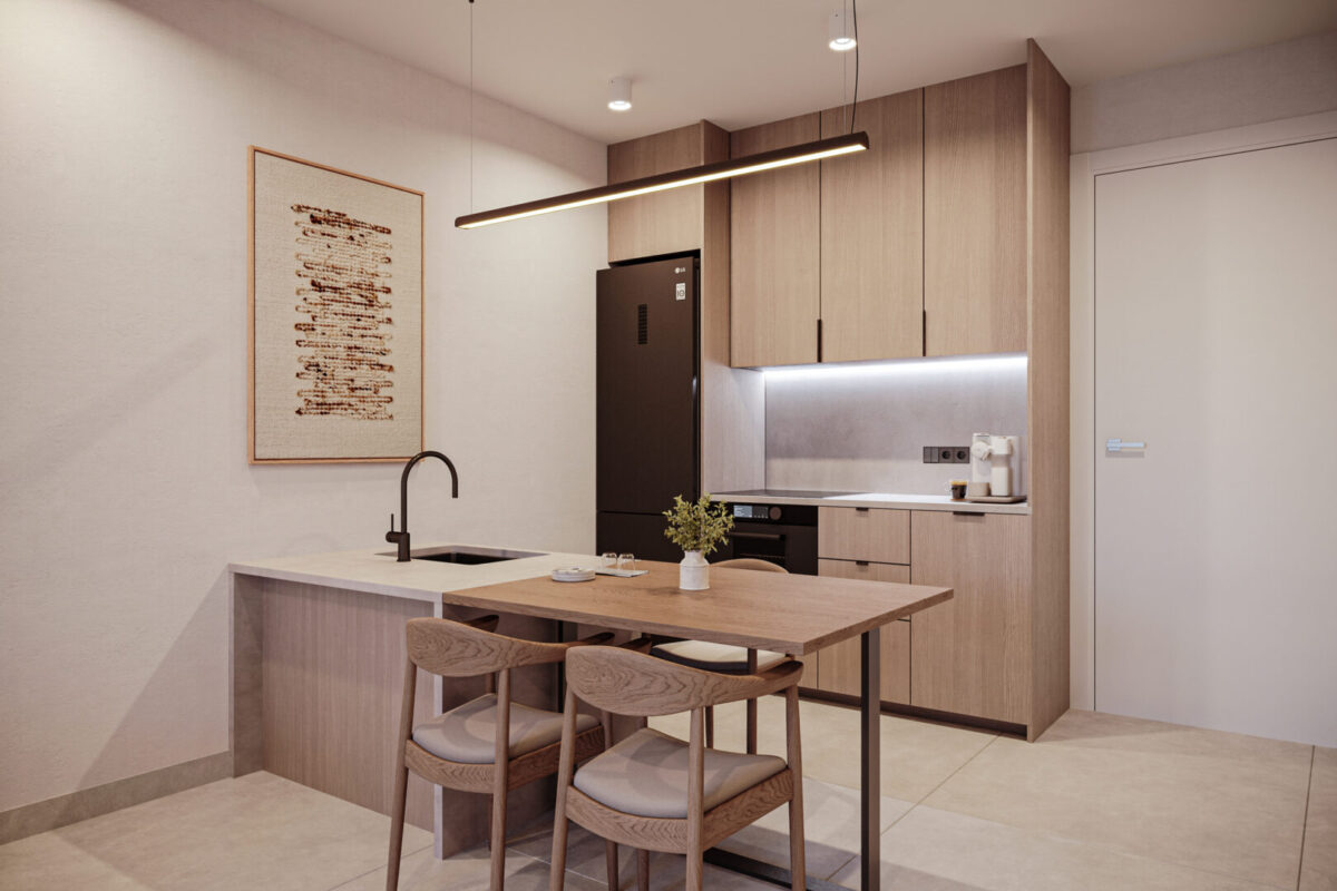 Modern 1 Bedroom Apartment