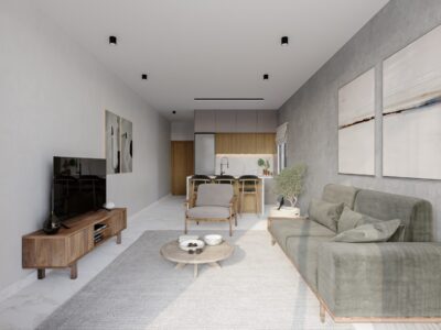 Modern 2 Bedroom Apartment Near the Sea