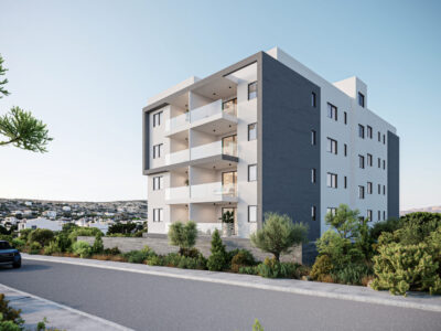 Modern 2 Bedroom Apartment with Covered Veranda in Paphos City Centre