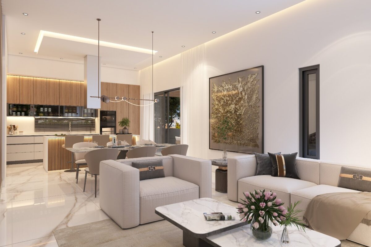Modern 3 Bedroom Villa with Covered Parking
