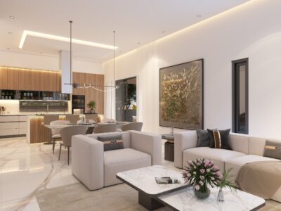 Modern 3 Bedroom Villa with Covered Parking
