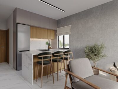 Modern 2 Bedroom Apartment Near the Sea