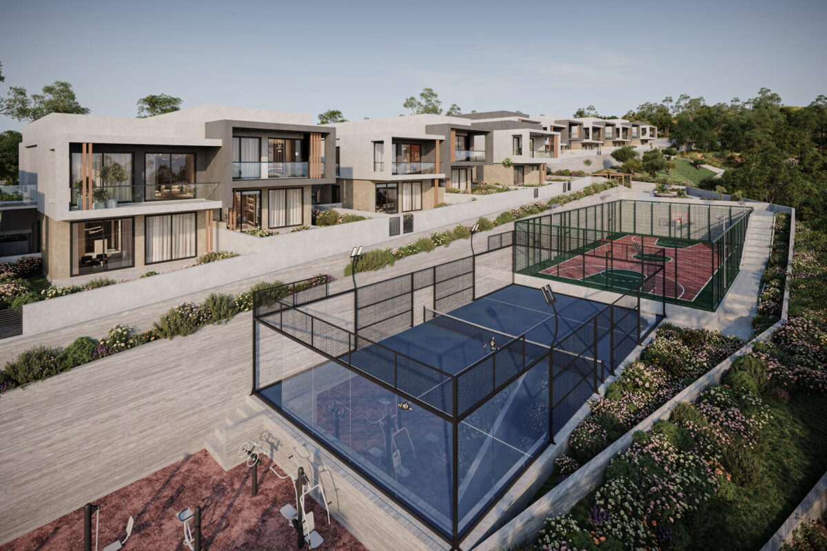 Modern 2 Bedroom Garden Apartment with Covered Veranda