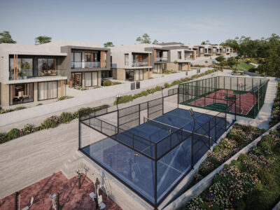 Modern 2 Bedroom Garden Apartment with Covered Veranda