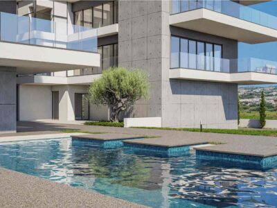 Modern 2 Bedroom Apartment with Communal Pool