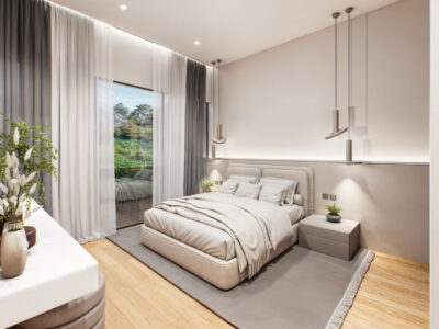 Stylish 1 Bedroom Apartment with Large Covered Veranda
