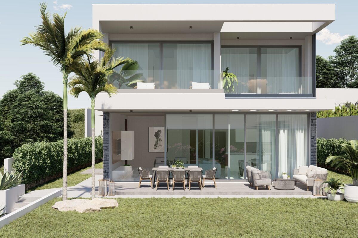 Detached 4 Bedroom Villa with Sea Views and Double Garage