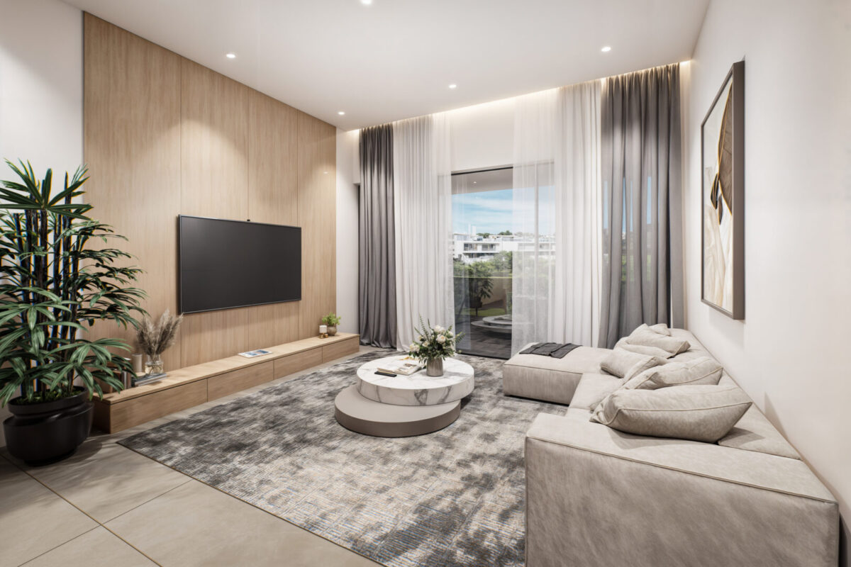 Stylish 1 Bedroom Apartment with Large Covered Veranda