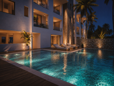 Modern 2 Bedroom Apartment with Sea Views
