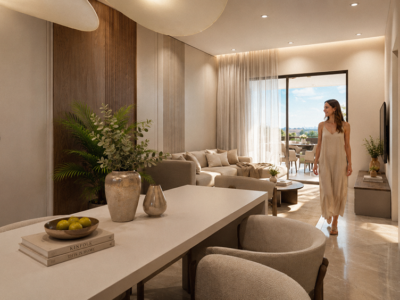 Designer 2 Bedroom Apartment with Communal Pool