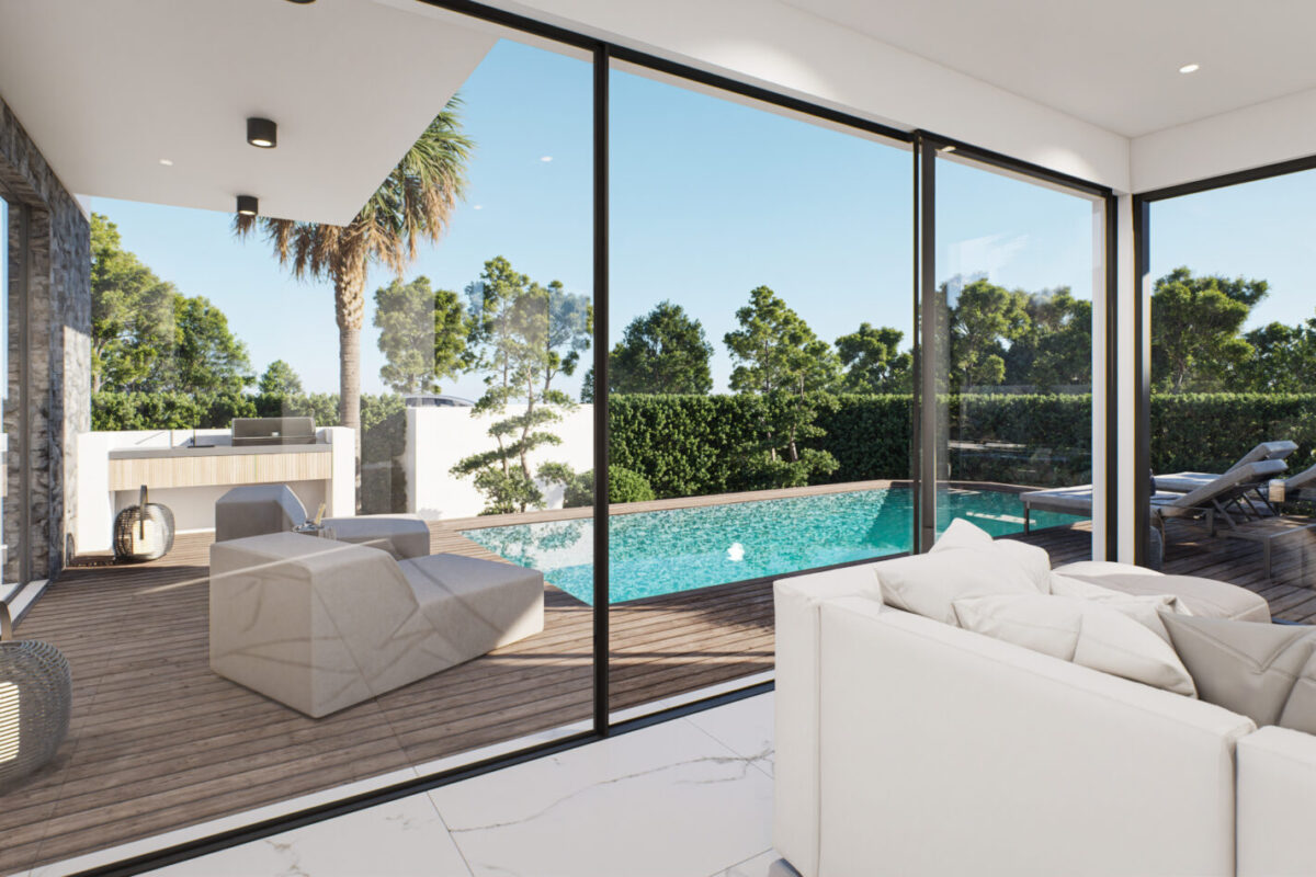 Luxury 4 Bedroom Villa with Private Pool and Sea Views