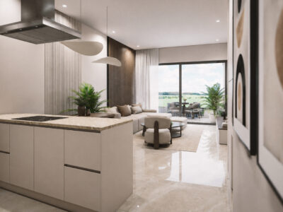 Modern 2 Bedroom Apartment with Sea Views